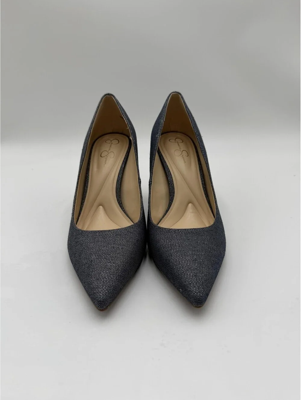 Women's Jessica Simpson Nettles Pump Light Blue Size 6M